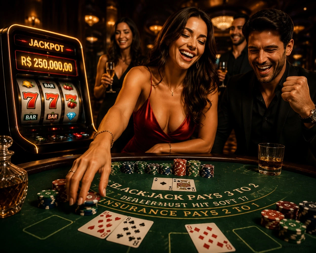 Blackjack ao vivo - Mesas VIP com dealers profissionais